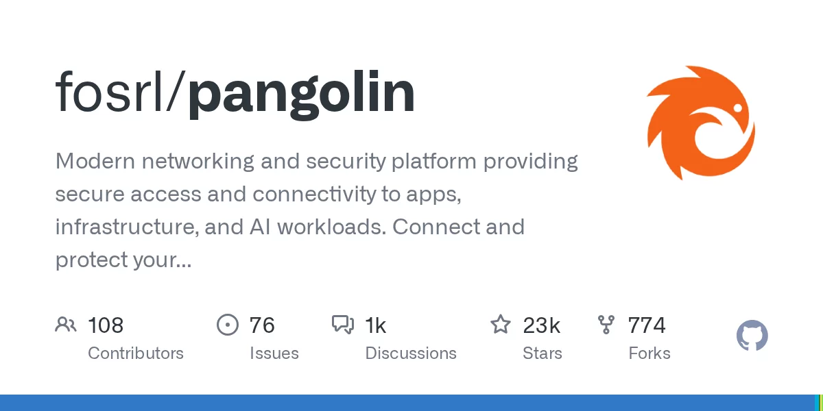 Pangolin 网站预览