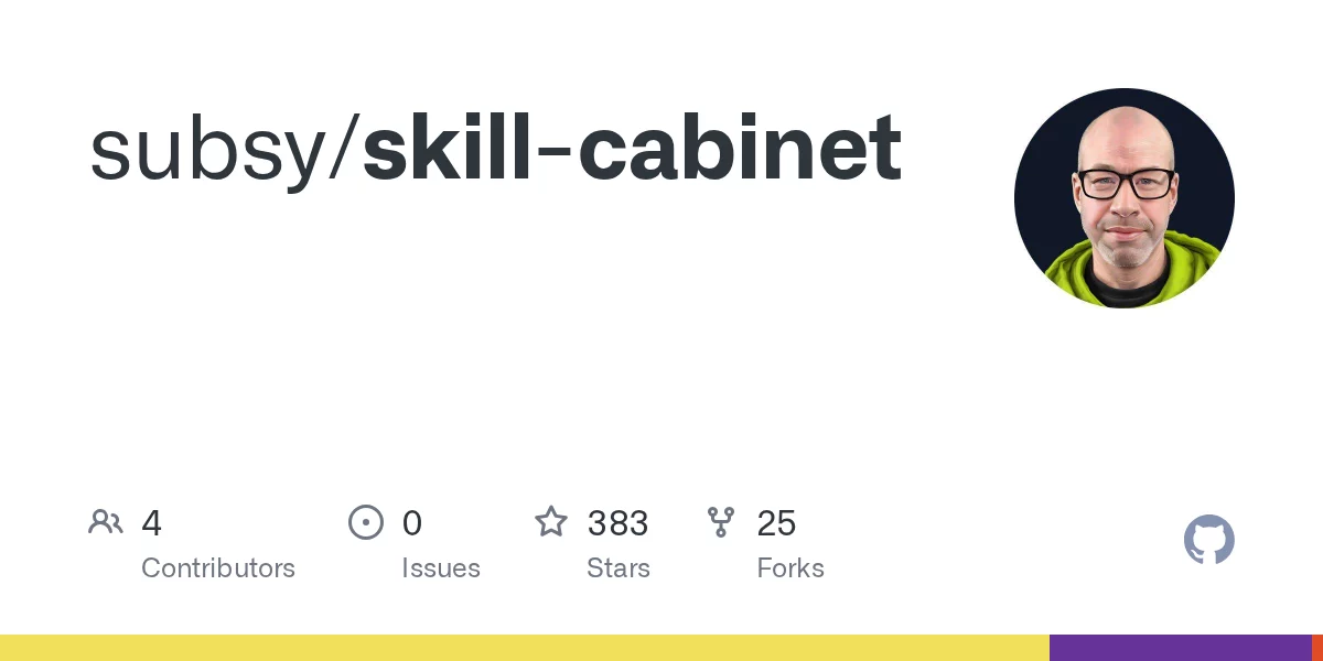 Skill Cabinet 网站预览