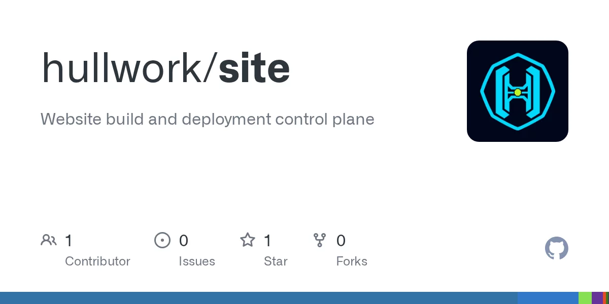 hullwork/site 网站预览