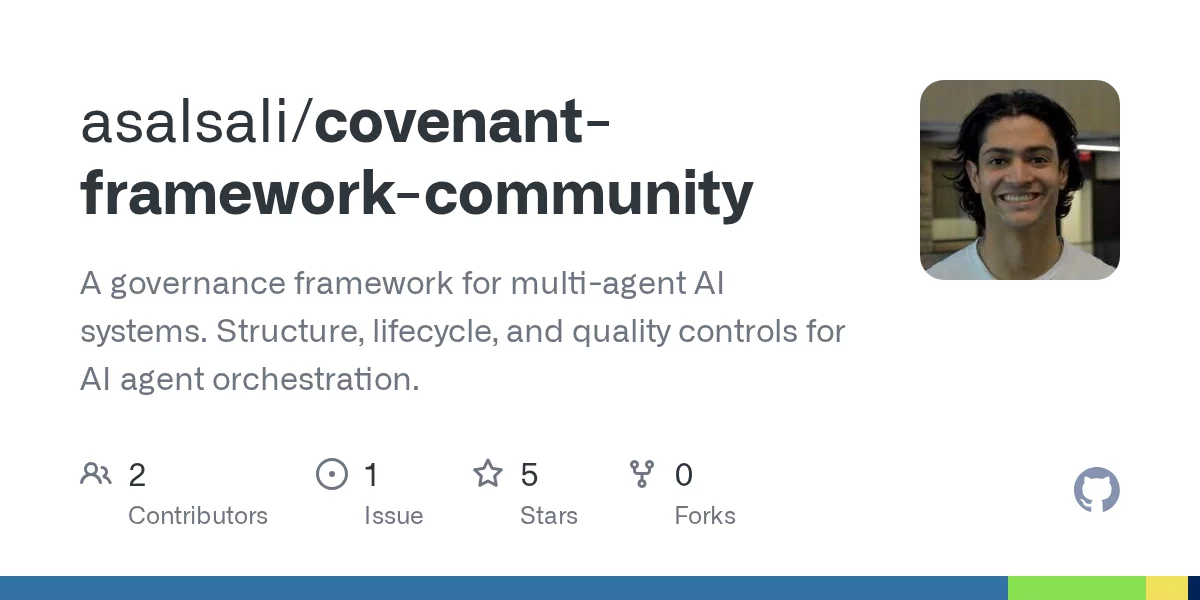 Covenant Framework 网站预览