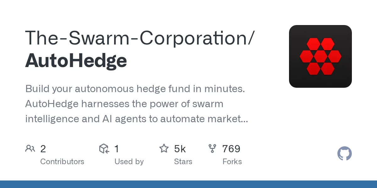 AutoHedge 网站预览