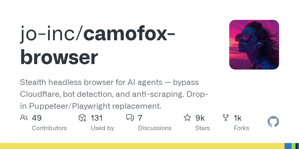 Camofox Browser 网站预览
