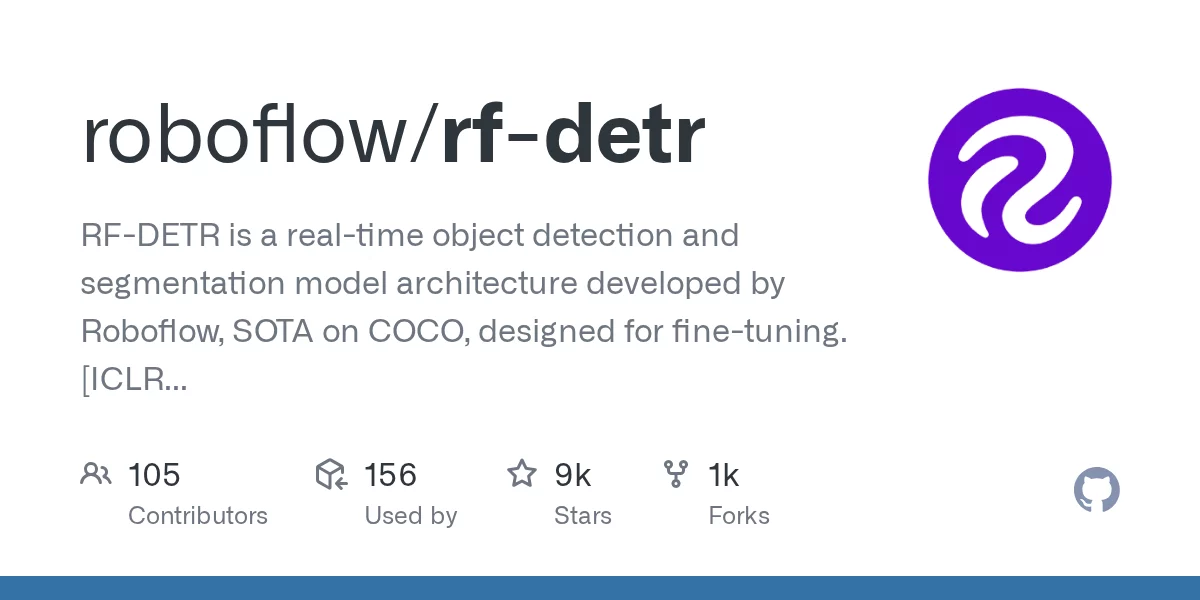RF-DETR 网站预览