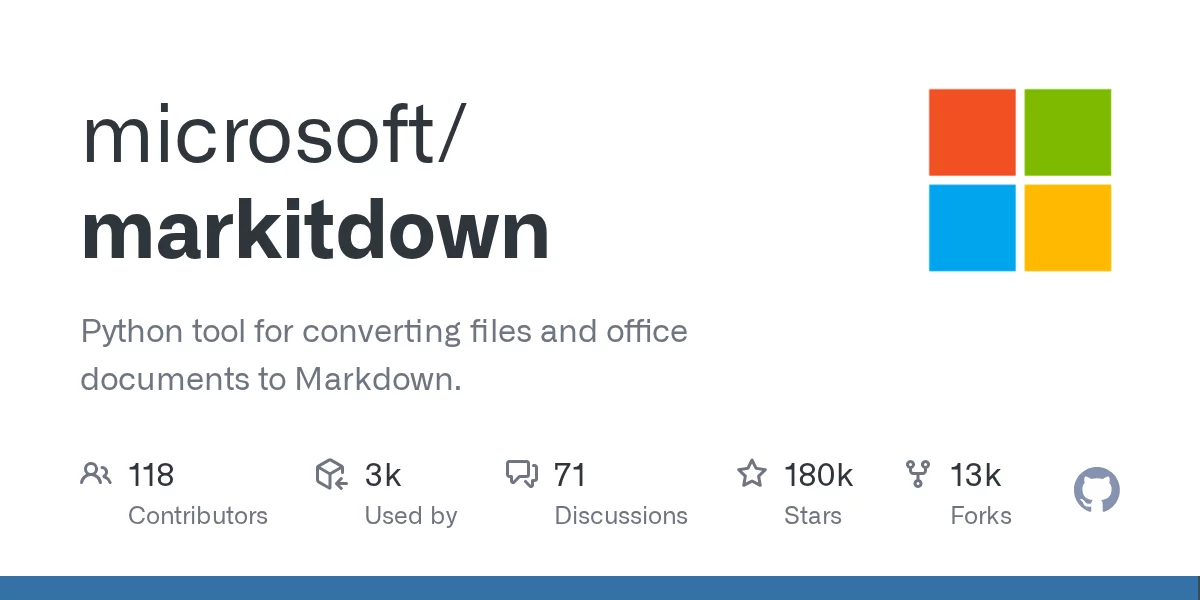 MarkItDown 网站预览