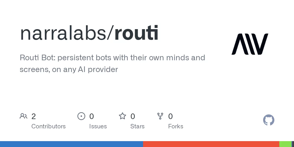 Routi Bot 网站预览