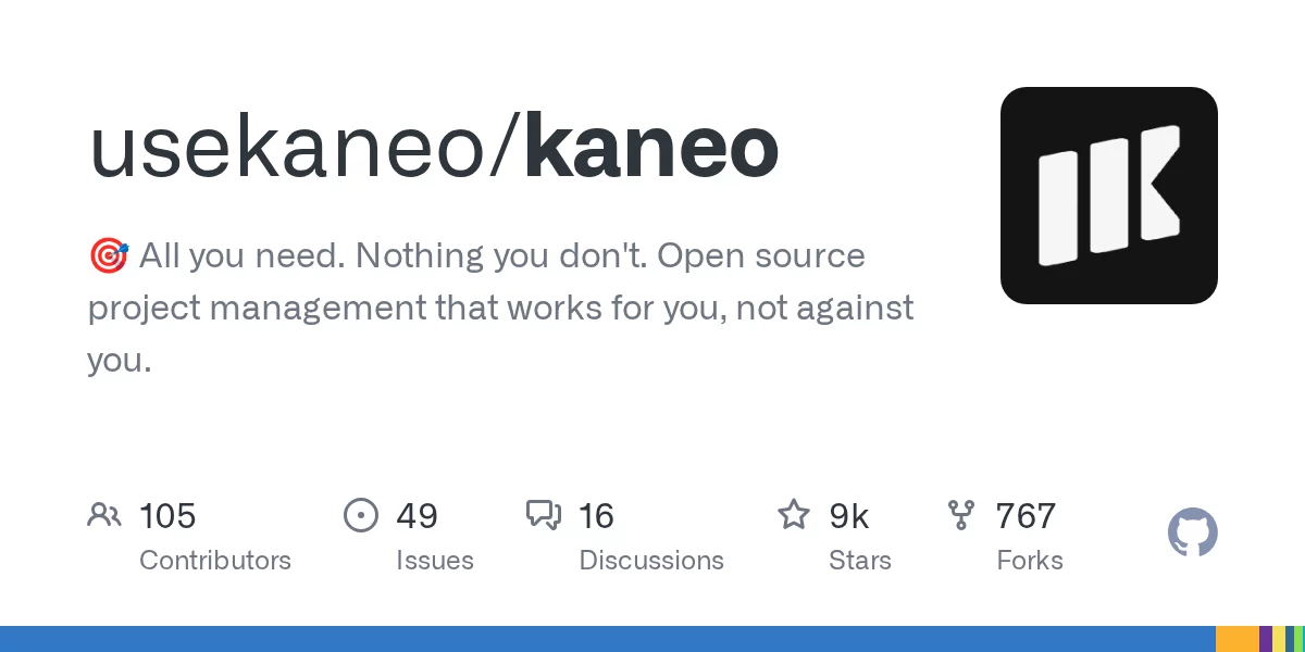 Kaneo 网站预览