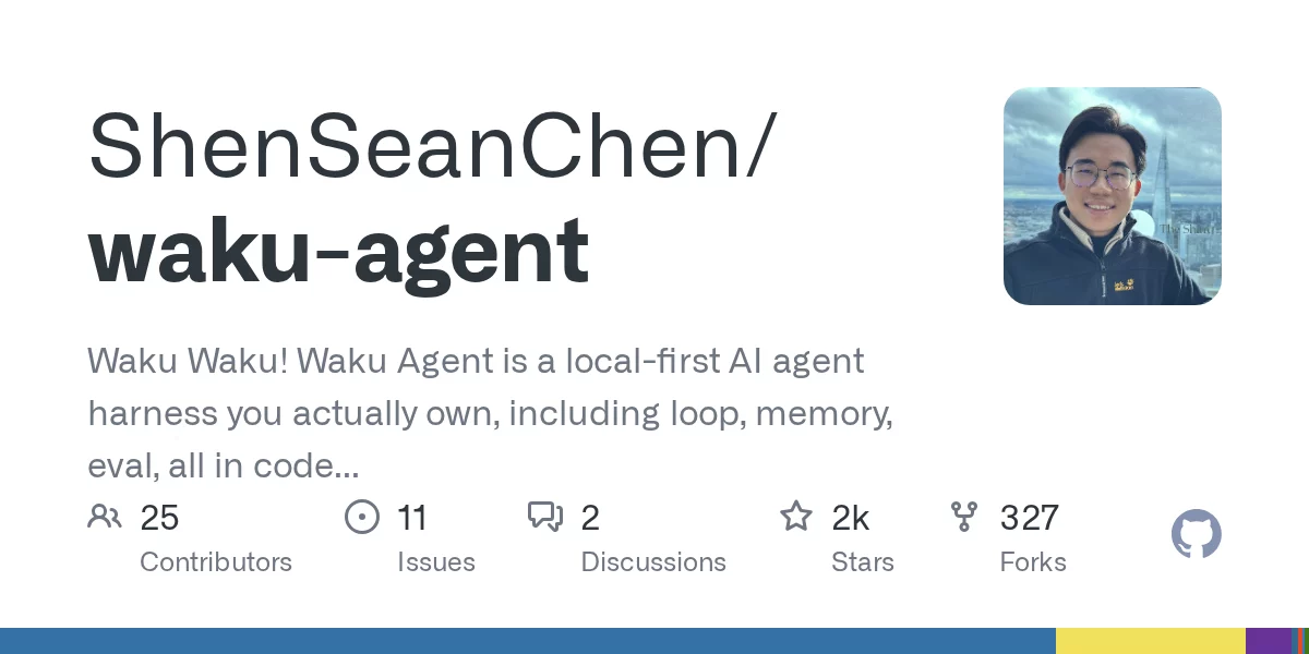 Waku Agent 网站预览