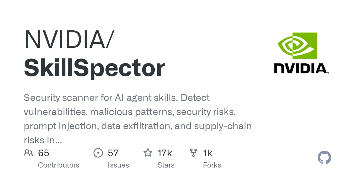 NVIDIA SkillSpector 网站预览