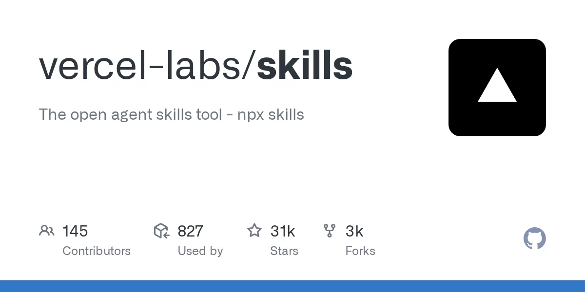 Skills CLI 网站预览