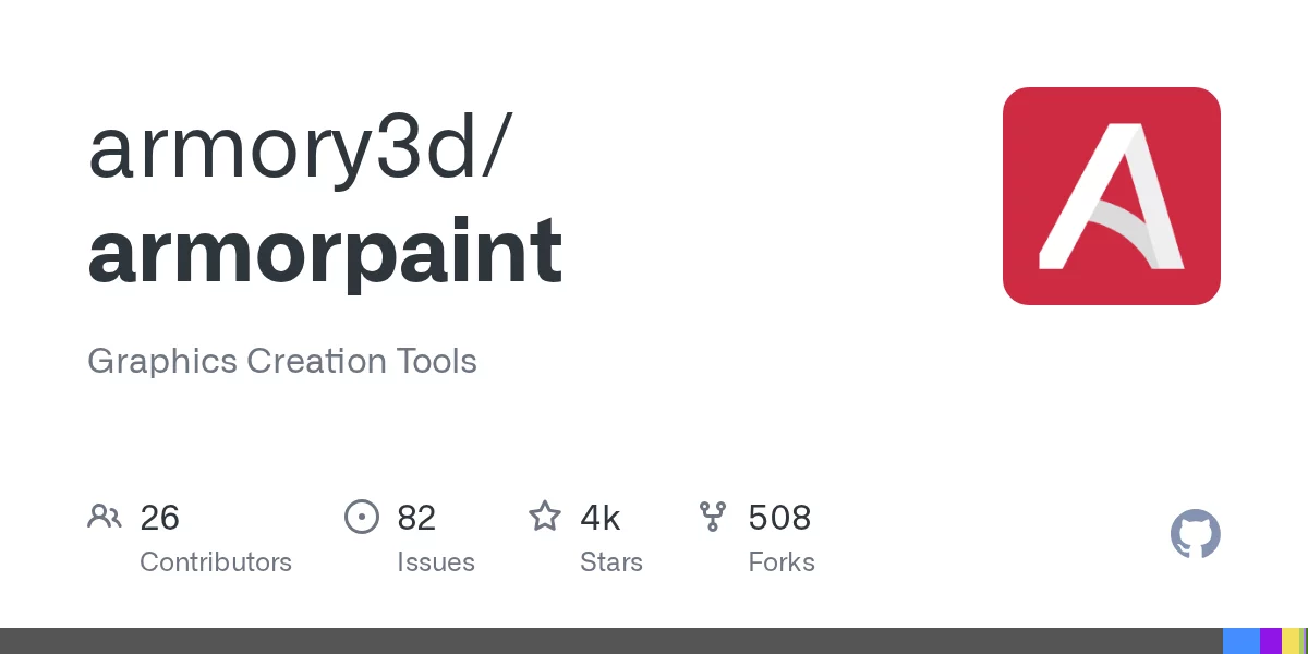 ArmorPaint 网站预览