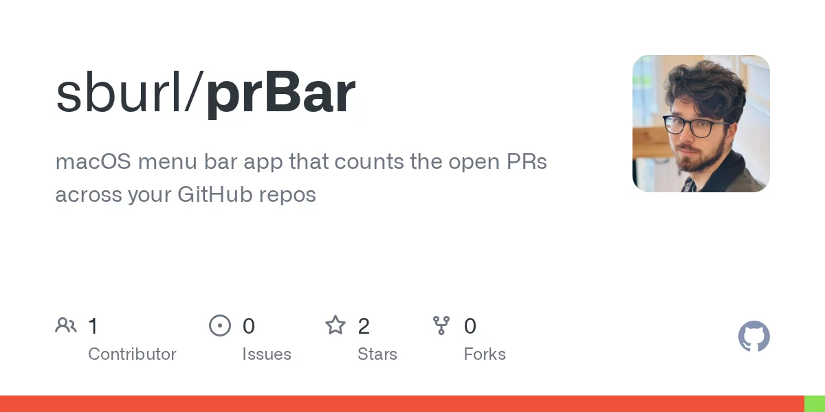 PRBar 网站预览