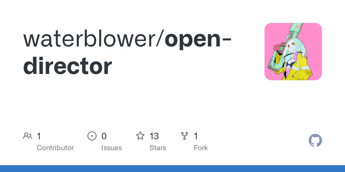 Open Director 网站预览