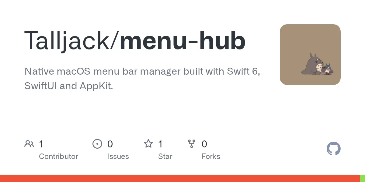 Menu Hub 网站预览
