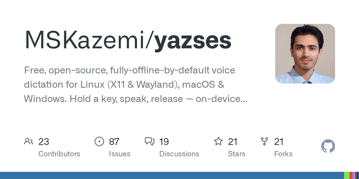 YazSes 网站预览