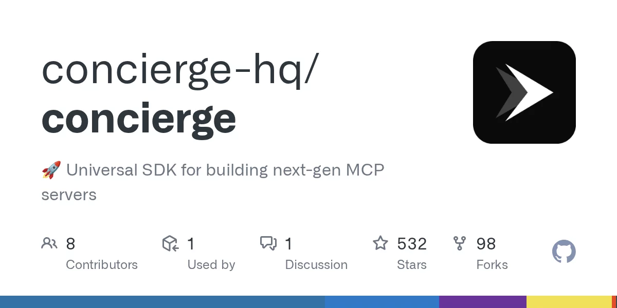 Concierge SDK 网站预览