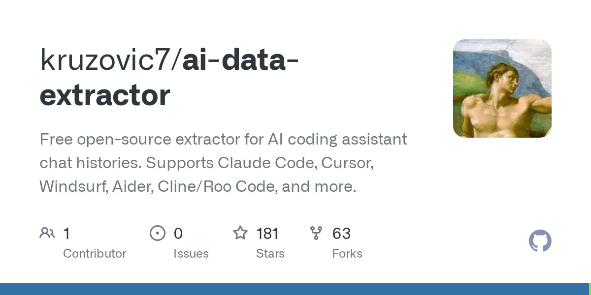 AI Data Extractor 网站预览