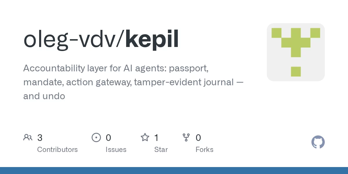 Kepil 网站预览