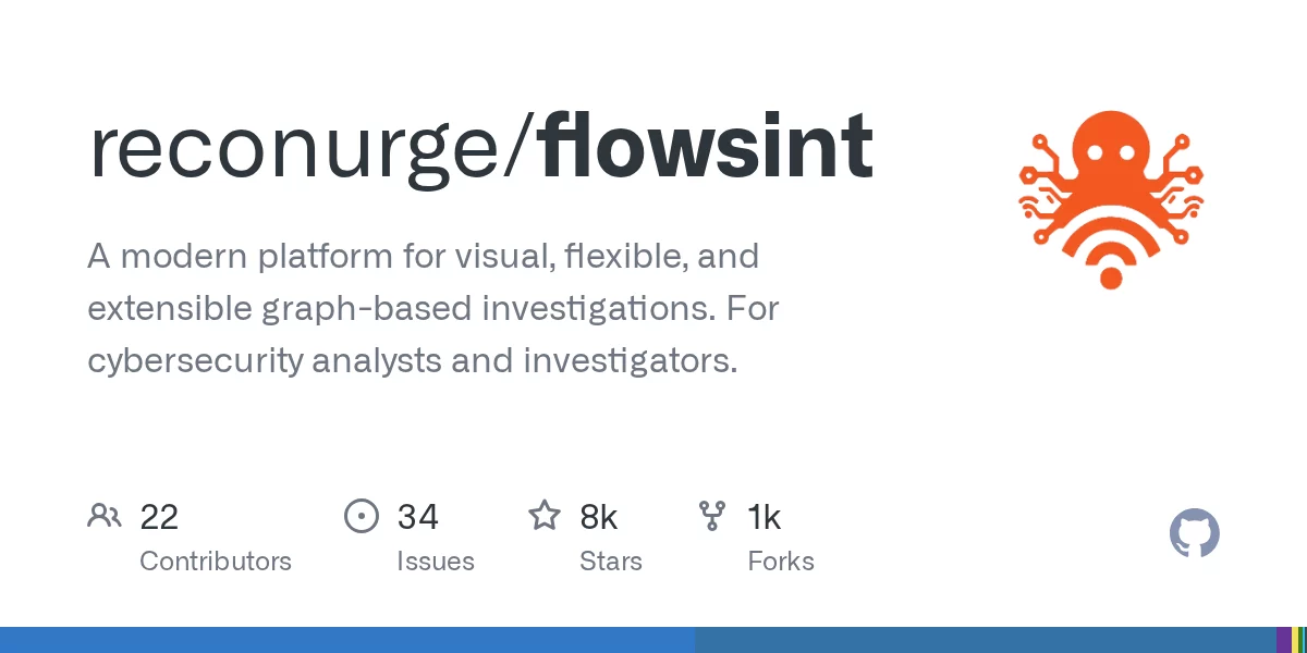 Flowsint 网站预览