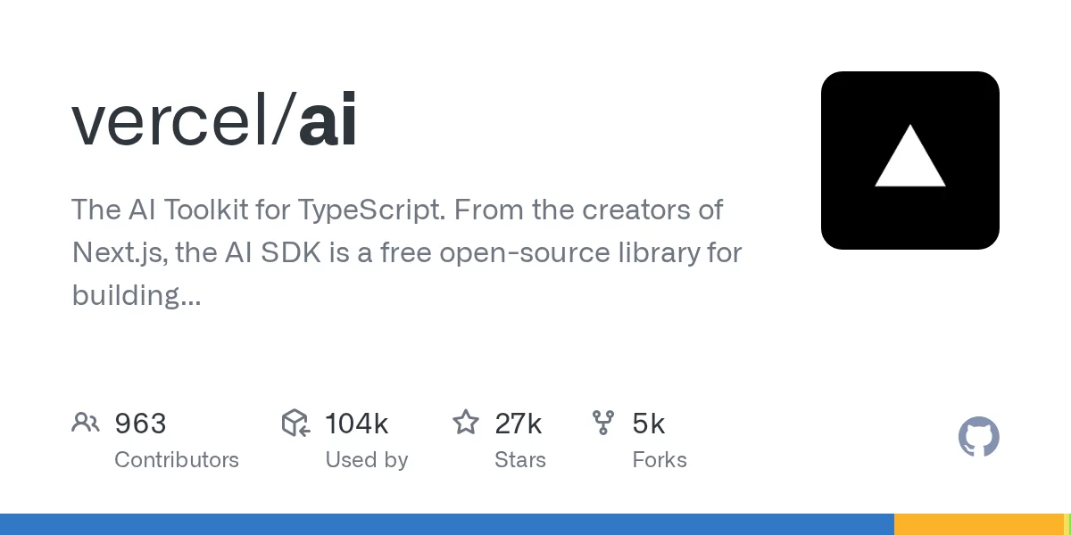 Vercel AI SDK 网站预览