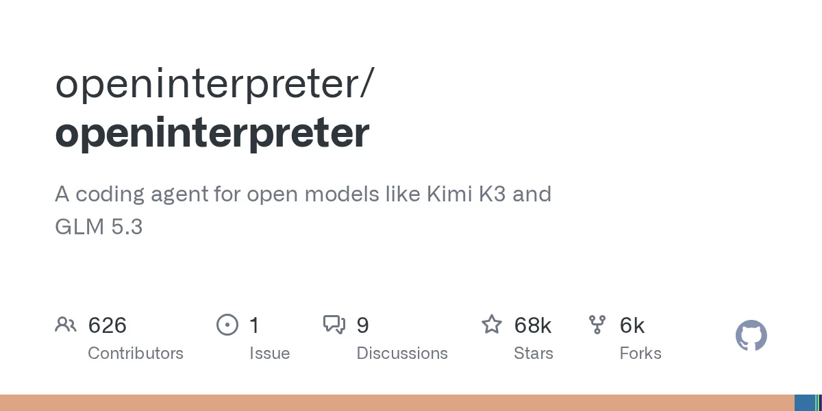 Open Interpreter 网站预览