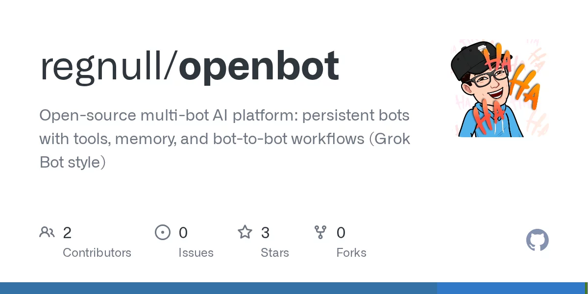 OpenBot 网站预览