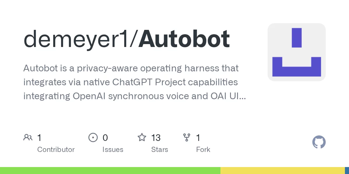 AutoBot 网站预览