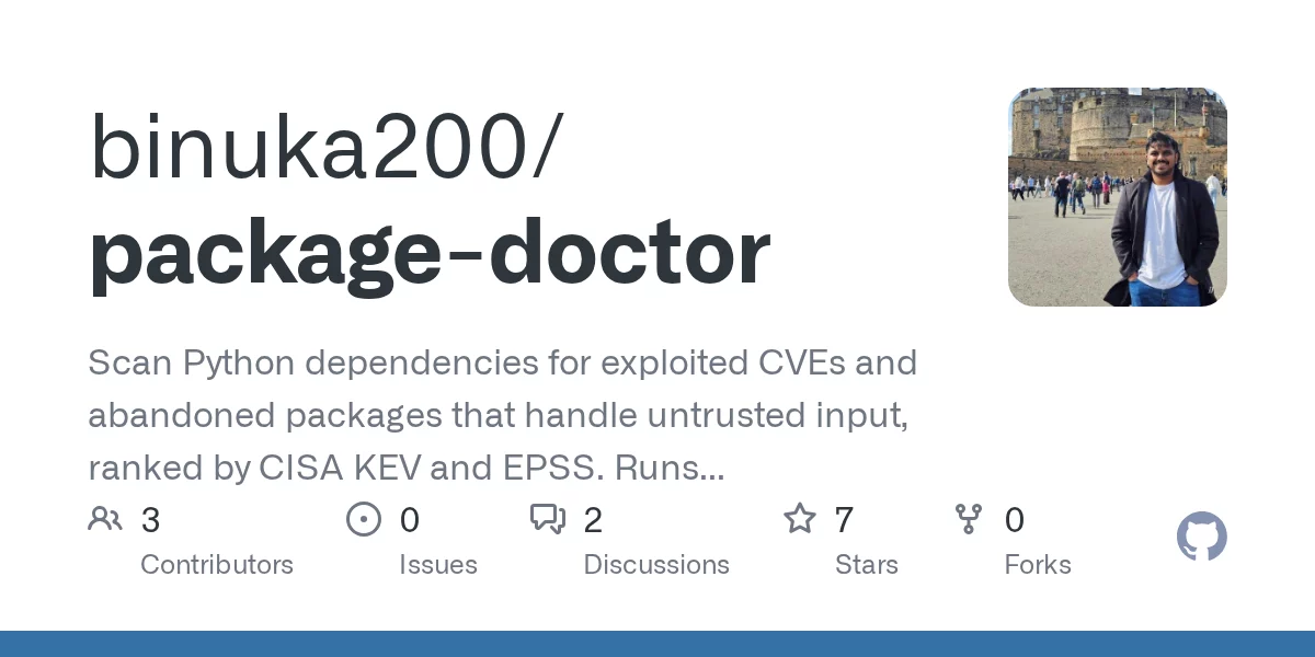 Package Doctor 网站预览
