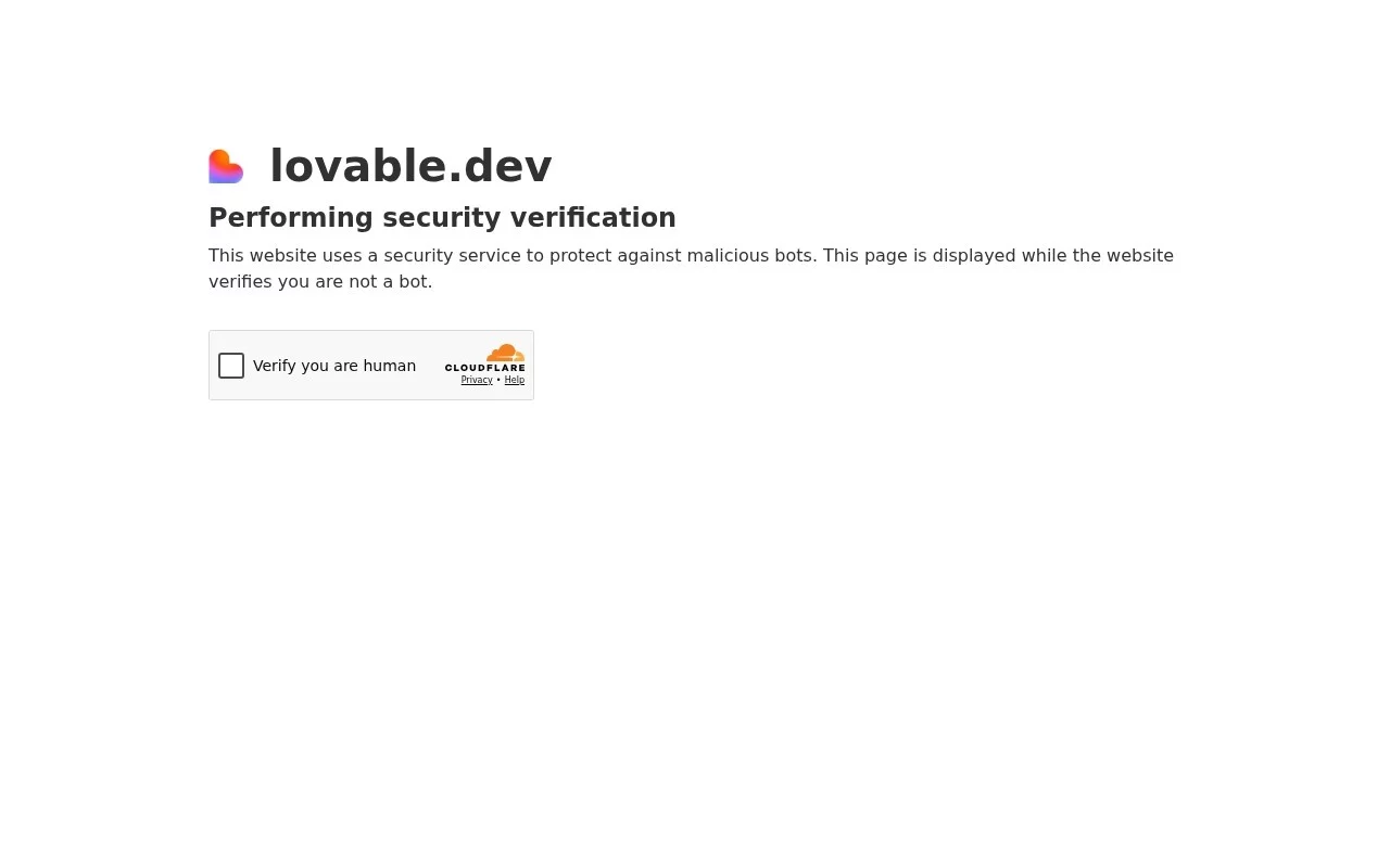 Lovable 网站预览
