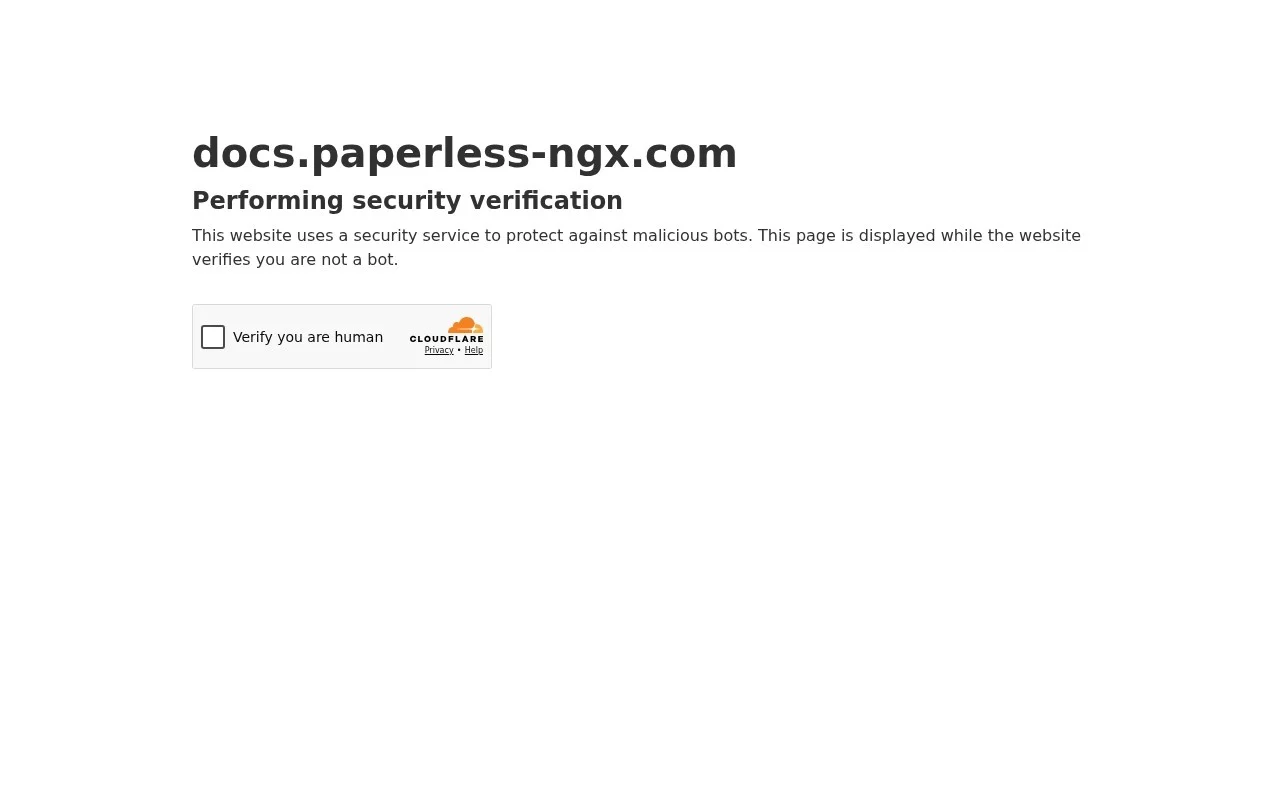 Paperless-ngx 网站预览