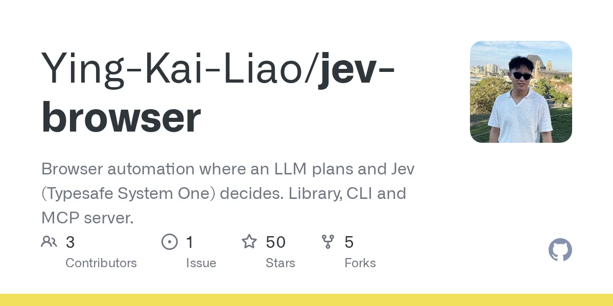 jev-browser 网站预览