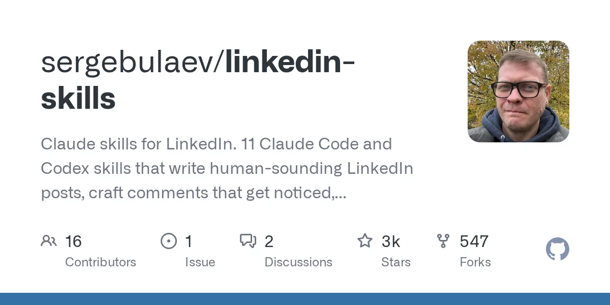 linkedin-skills 网站预览