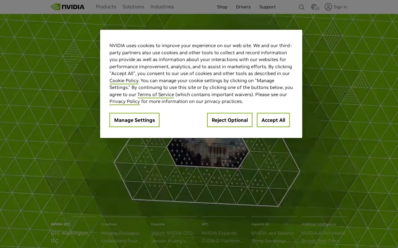 NVIDIA BioNeMo 网站预览