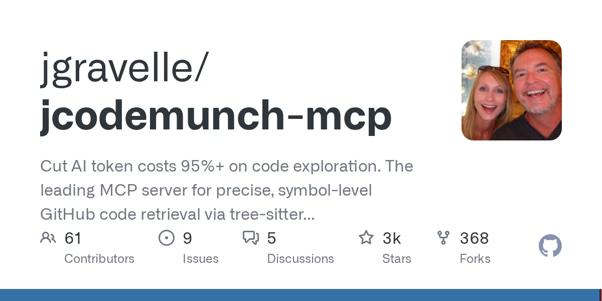 jCodeMunch MCP 网站预览