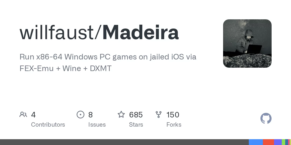 Madeira 网站预览