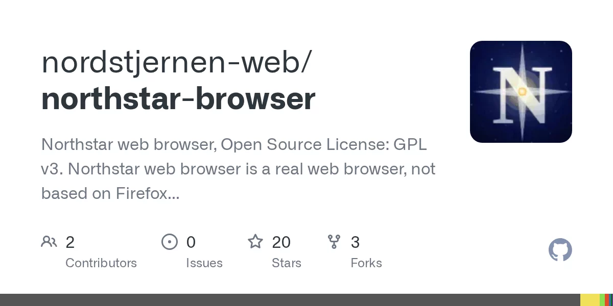 Northstar Browser 网站预览