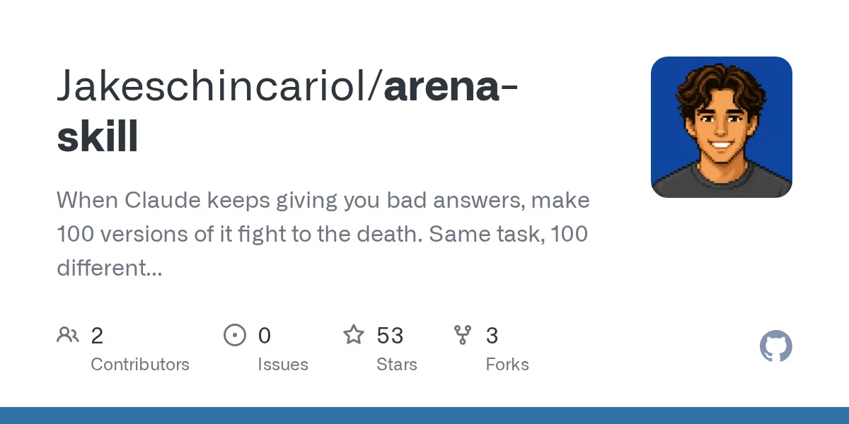 arena-skill 网站预览