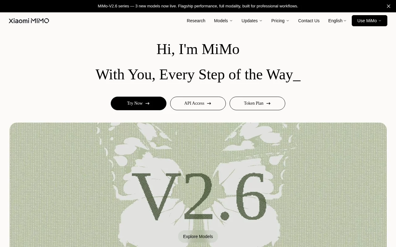 Xiaomi MiMo-V2.6-Pro 网站预览