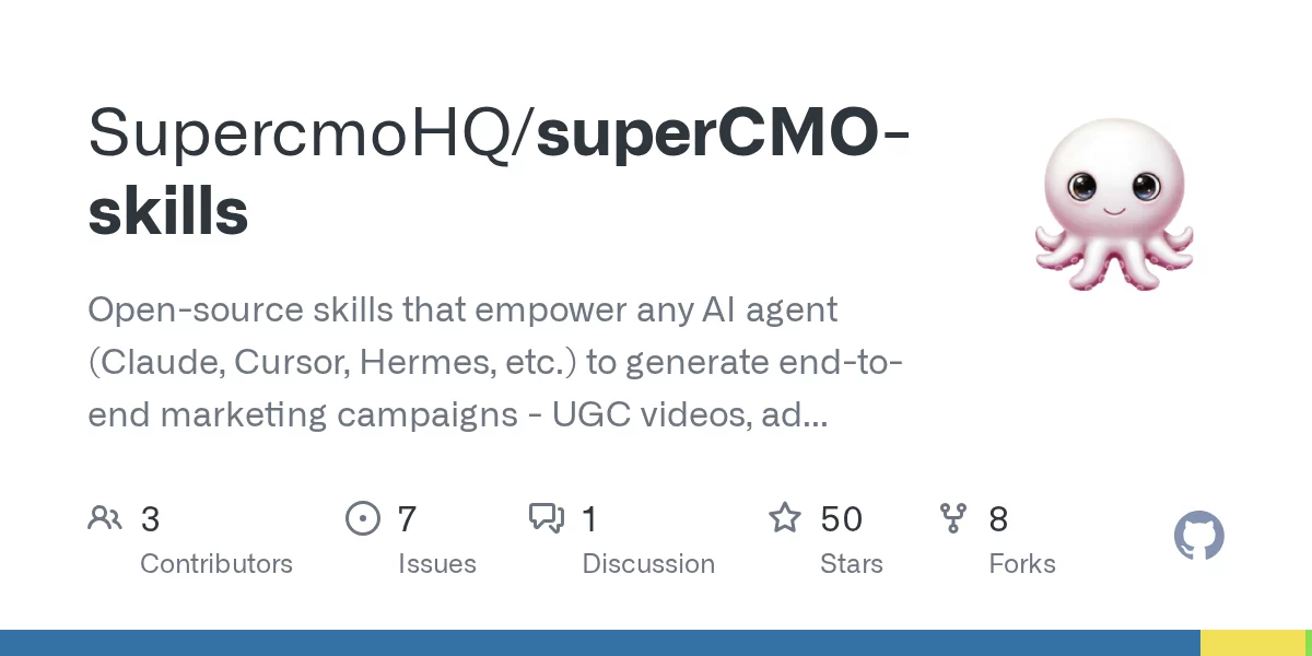 SuperCMO Skills 网站预览