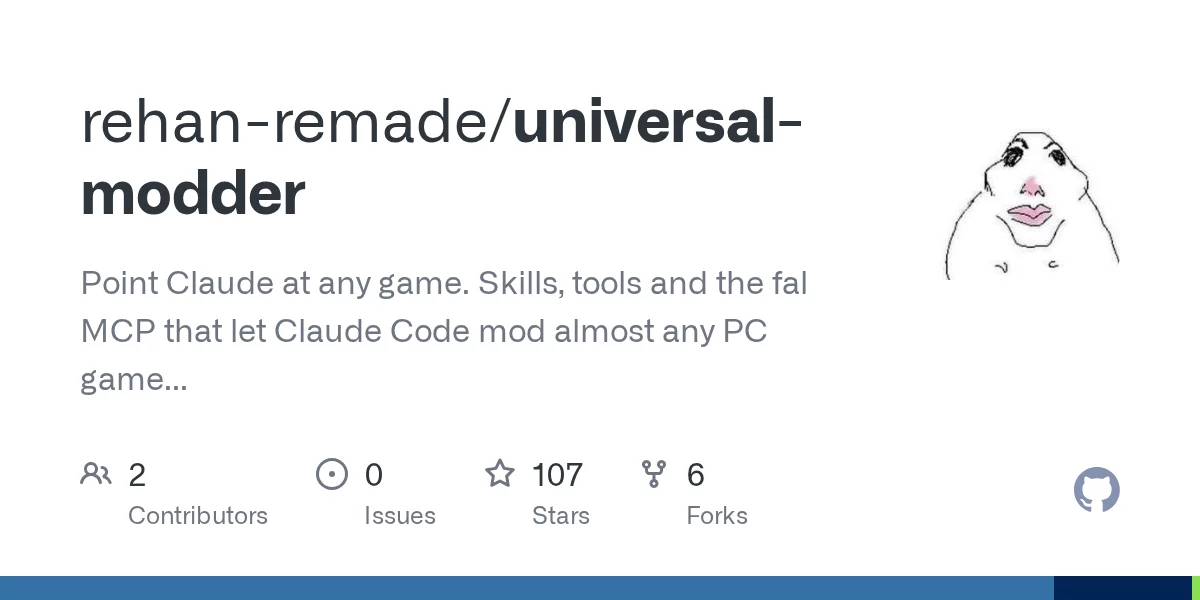 Universal Modder 网站预览