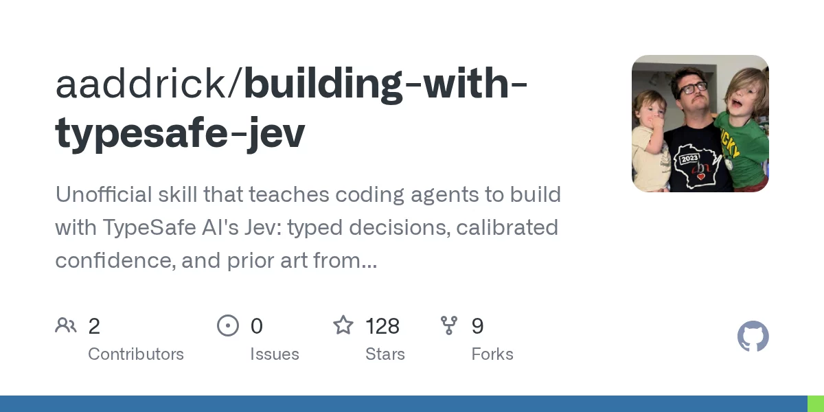 Building with TypeSafe Jev 网站预览