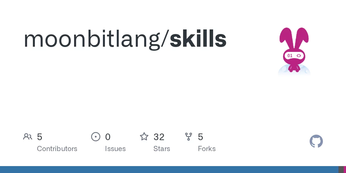 MoonBit Skills 网站预览