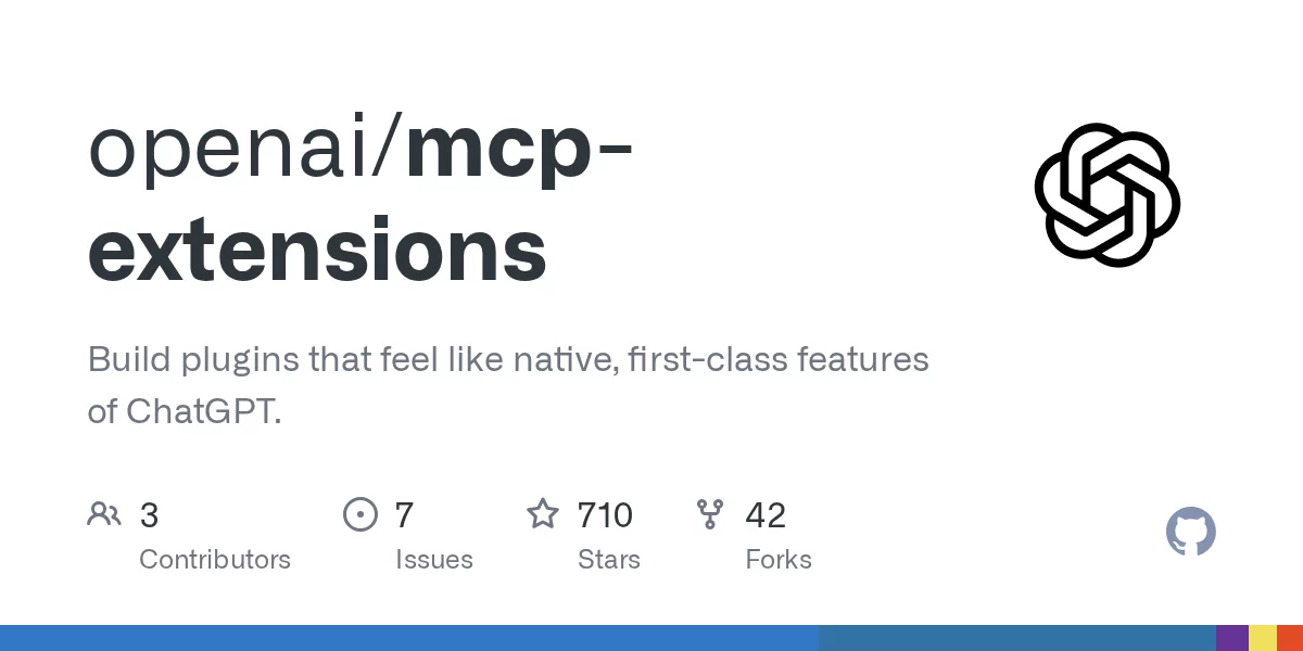 OpenAI MCP Extensions 网站预览