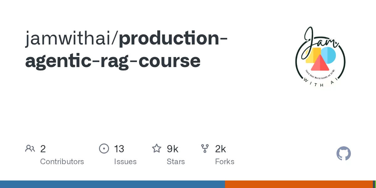 Production Agentic RAG Course 网站预览