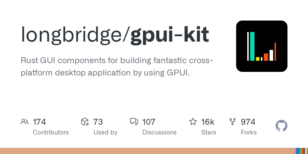 GPUI Kit 网站预览