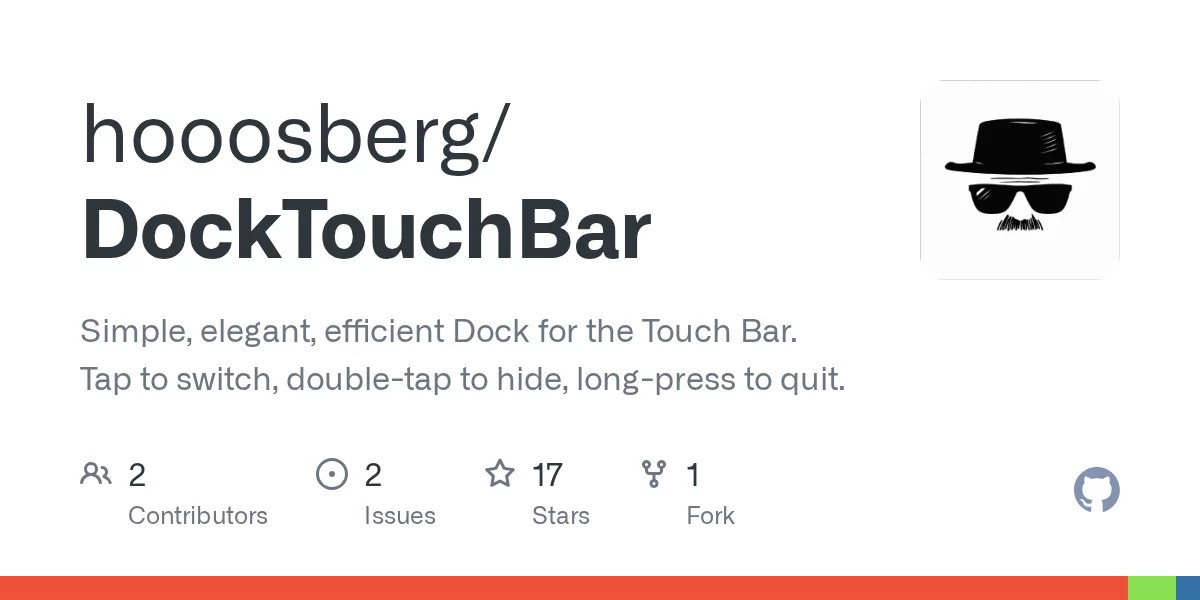 DockTouchBar Vibe 网站预览