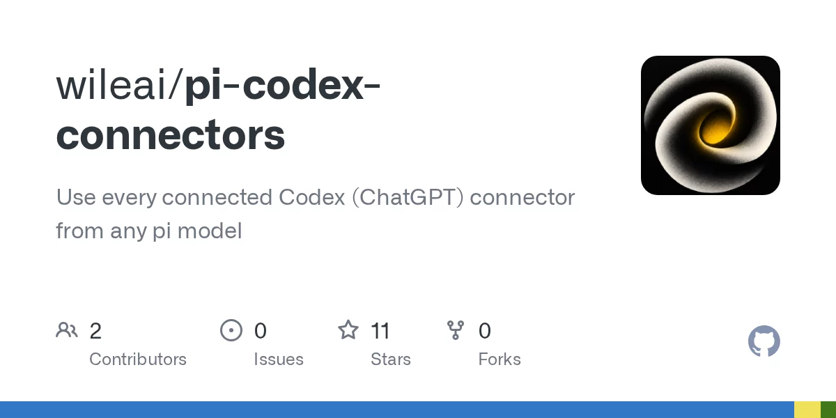pi-codex-connectors 网站预览