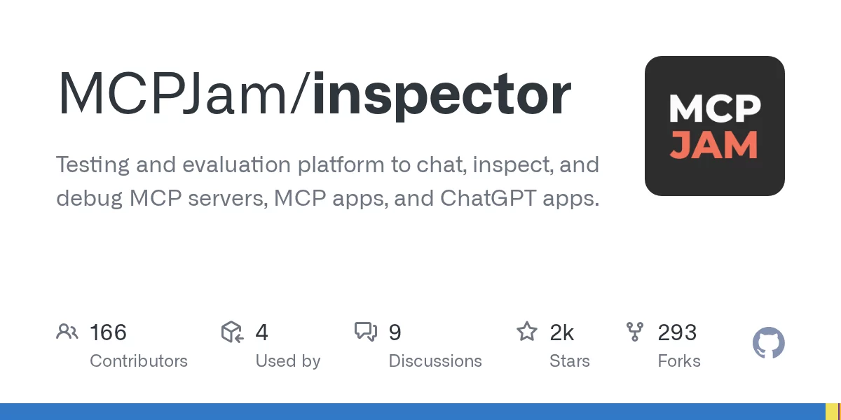 MCPJam Inspector 网站预览