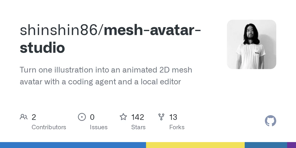 mesh-avatar-studio 网站预览