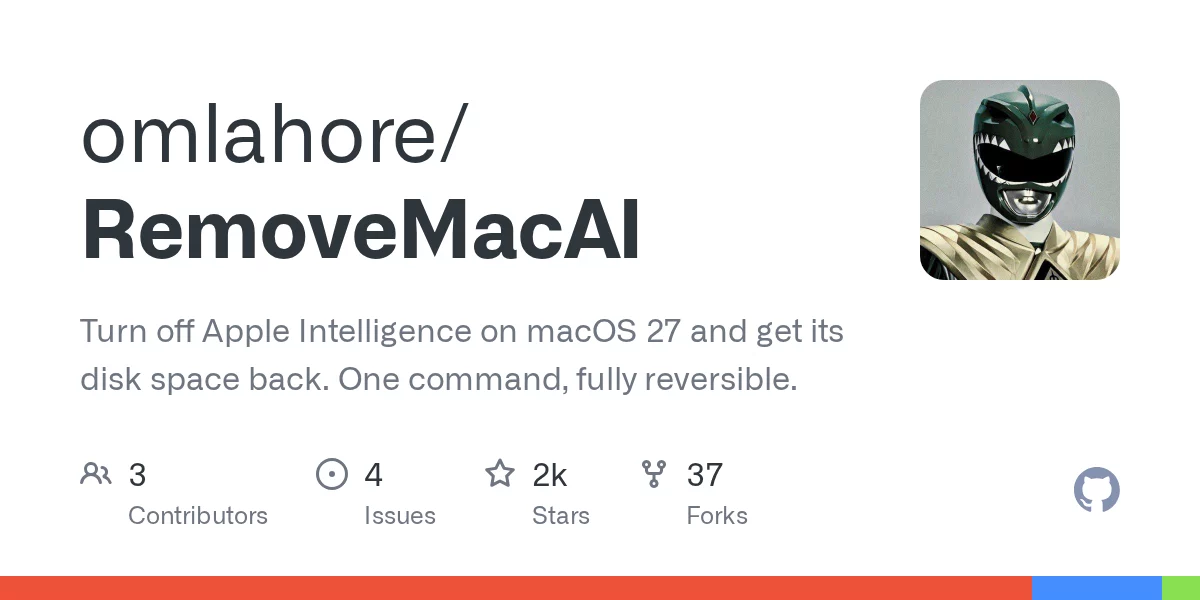 RemoveMacAI 网站预览