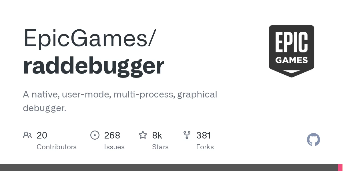 RAD Debugger 网站预览